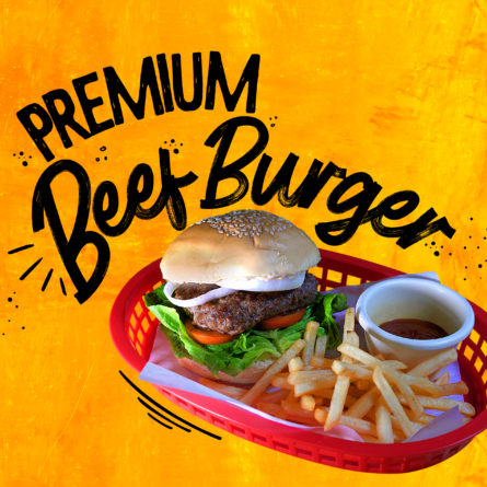 Premium Beef Burger